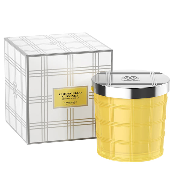 HomeWorx by Slatkin & Co. Limoncello Cupcake Scented Candle