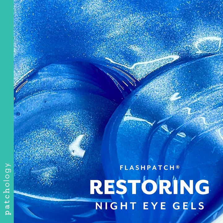 Patchology FlashPatch Restoring Night Eye Gels - Glitter (5 Pairs)