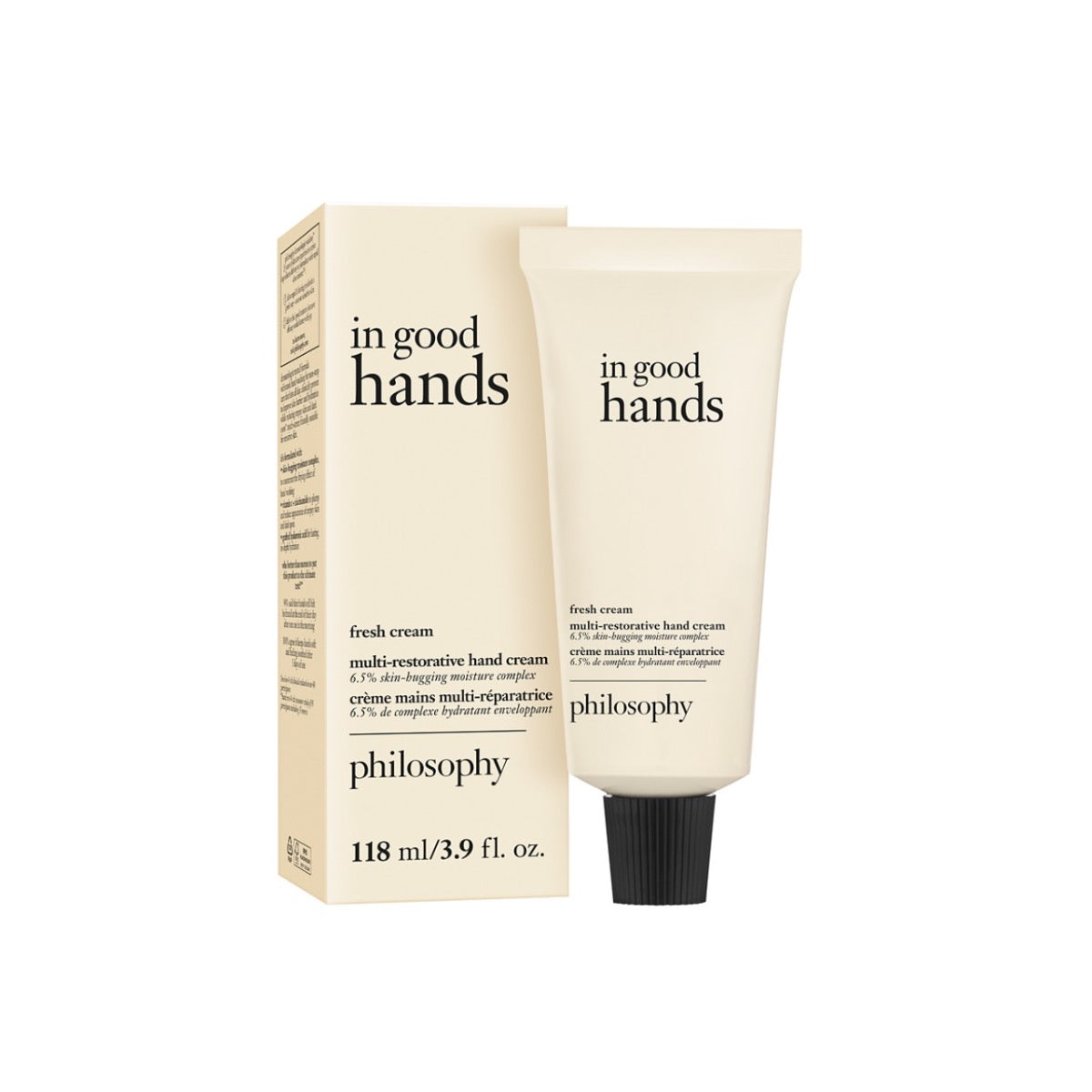 Philosophy hand cream in good hands fresh cream multi restorative 118 ml tube with box