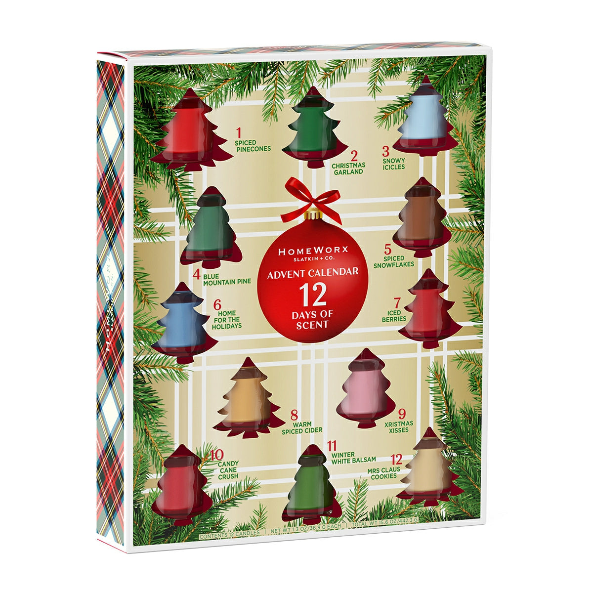 HomeWorx Advent Calendar 12 Days of Scent by Slatkin & Co | Face and ...