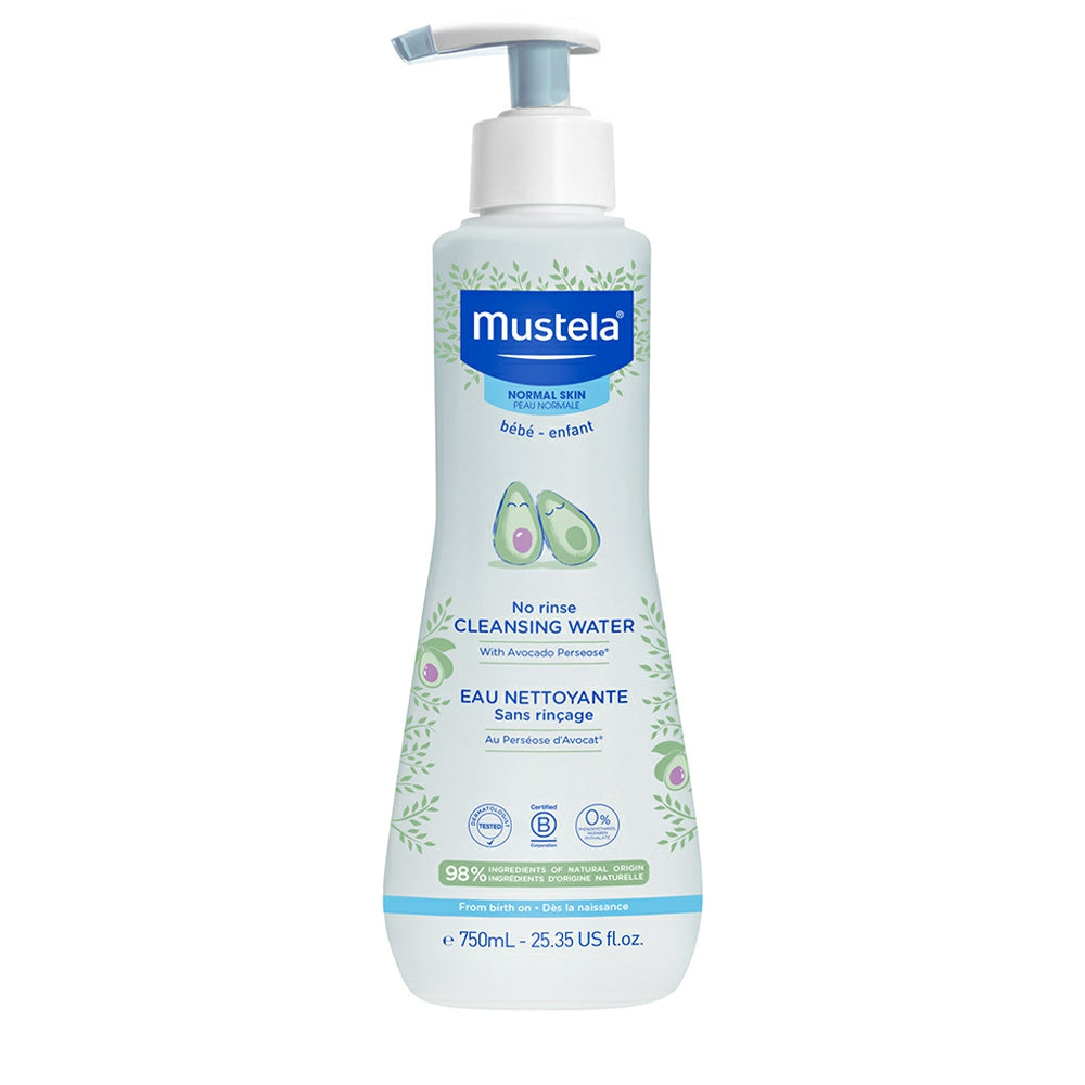 Mustela No Rinse Cleansing Water (Jumbo) 25.3 oz.