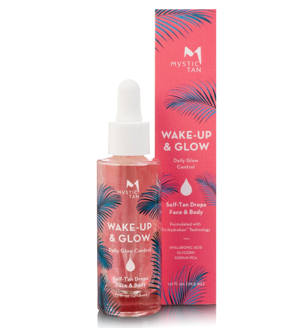 Mystic Tan Wake-Up & Glow daily Self-Tan Drops 1 oz