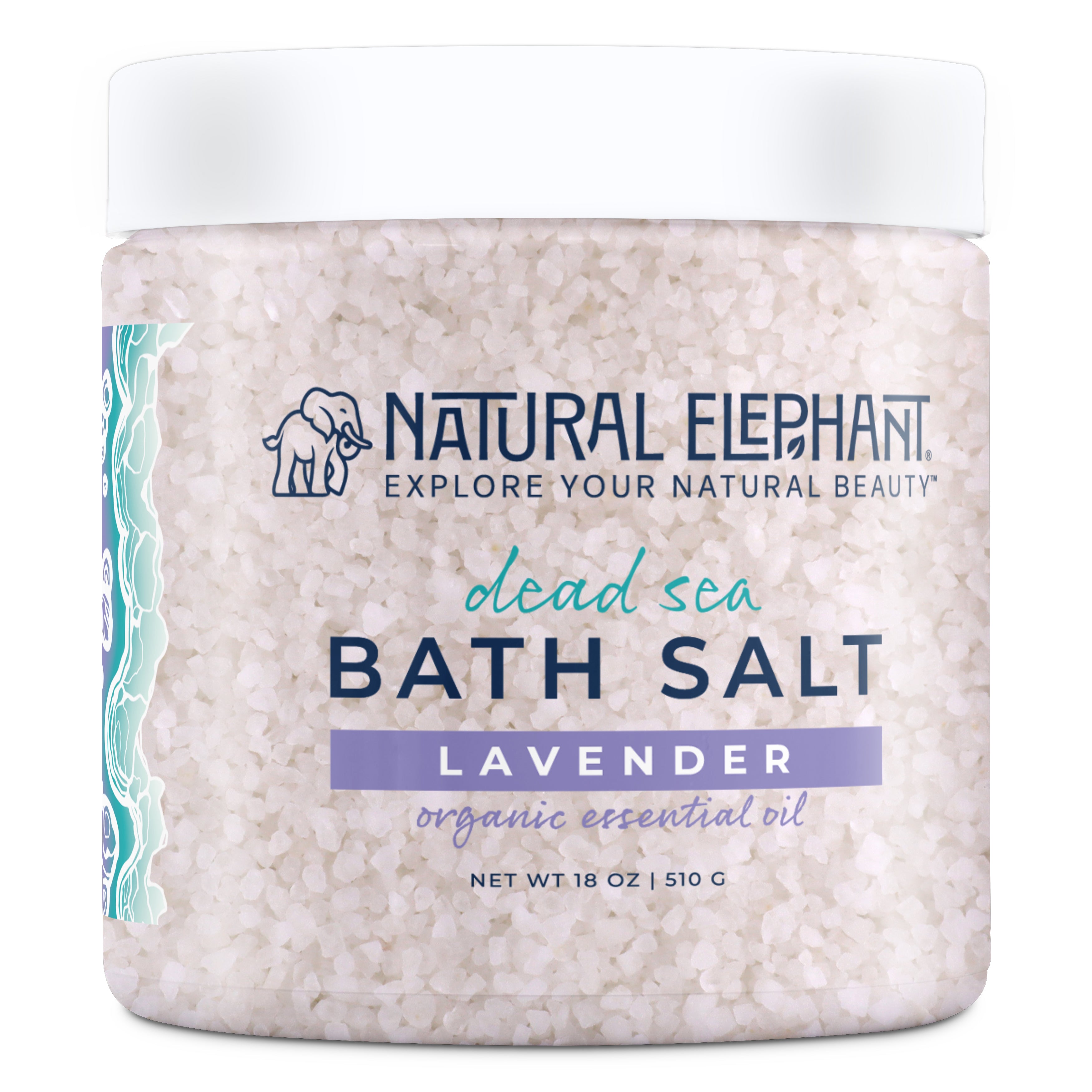 Natural Elephant Lavender Dead Sea Salt