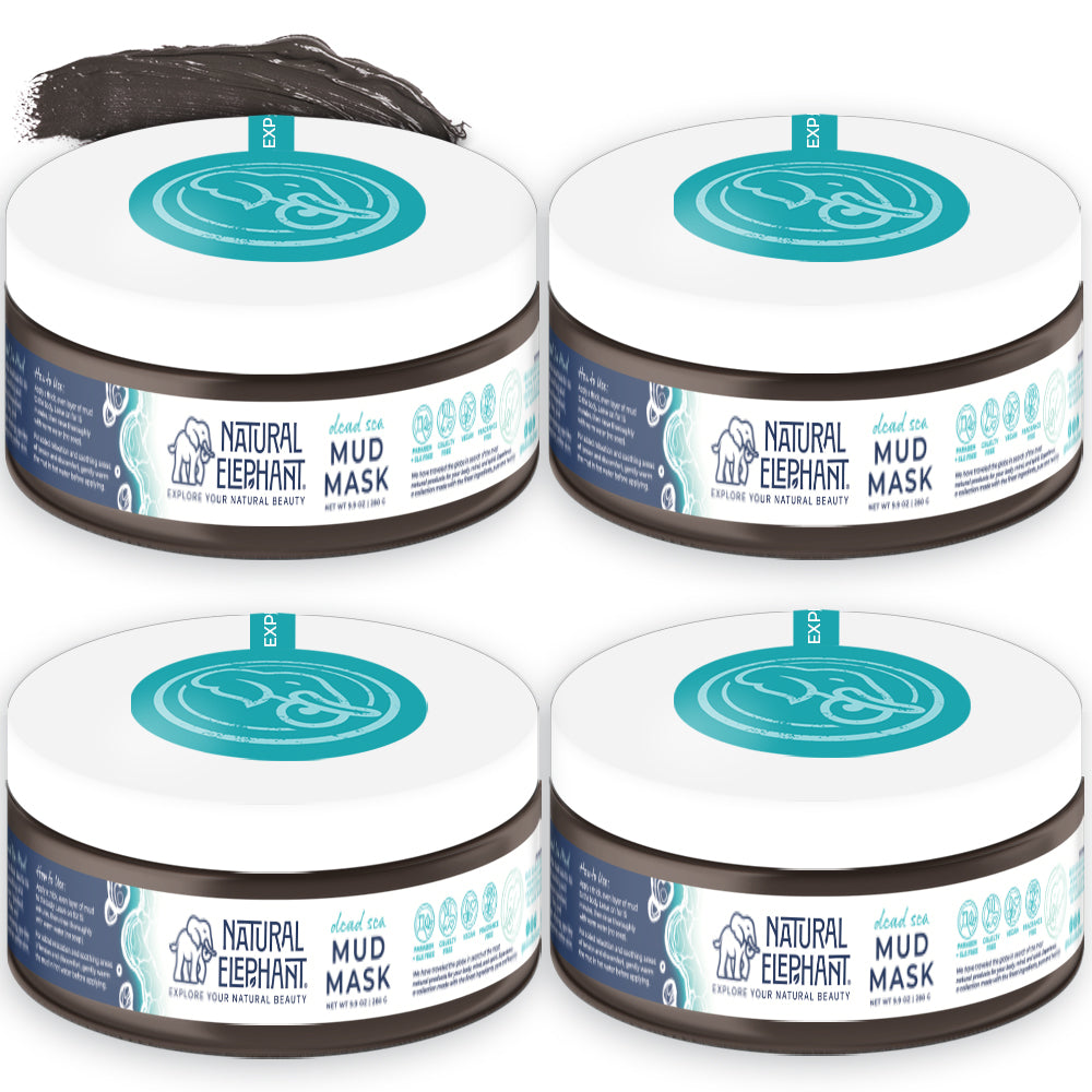Natural Elephant Dead Sea Mud Mask 9.9 oz (280 g)