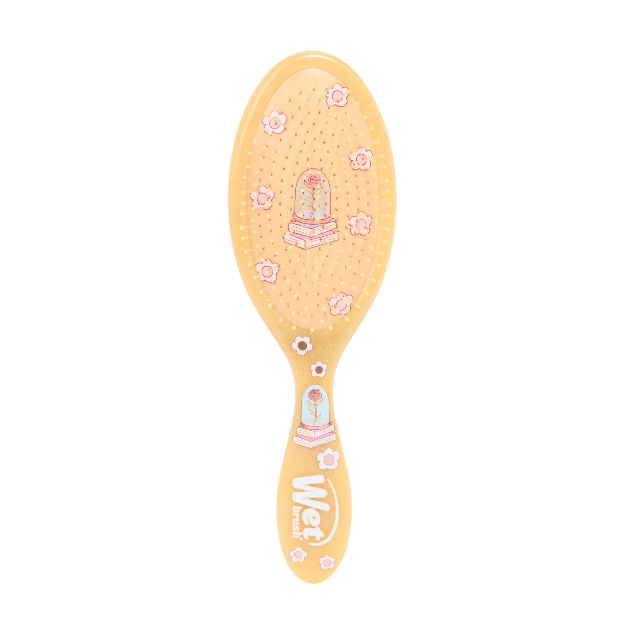 Disney Dreamy Princess hair brush featuring a whimsical design with pastel flowers and a classic princess theme