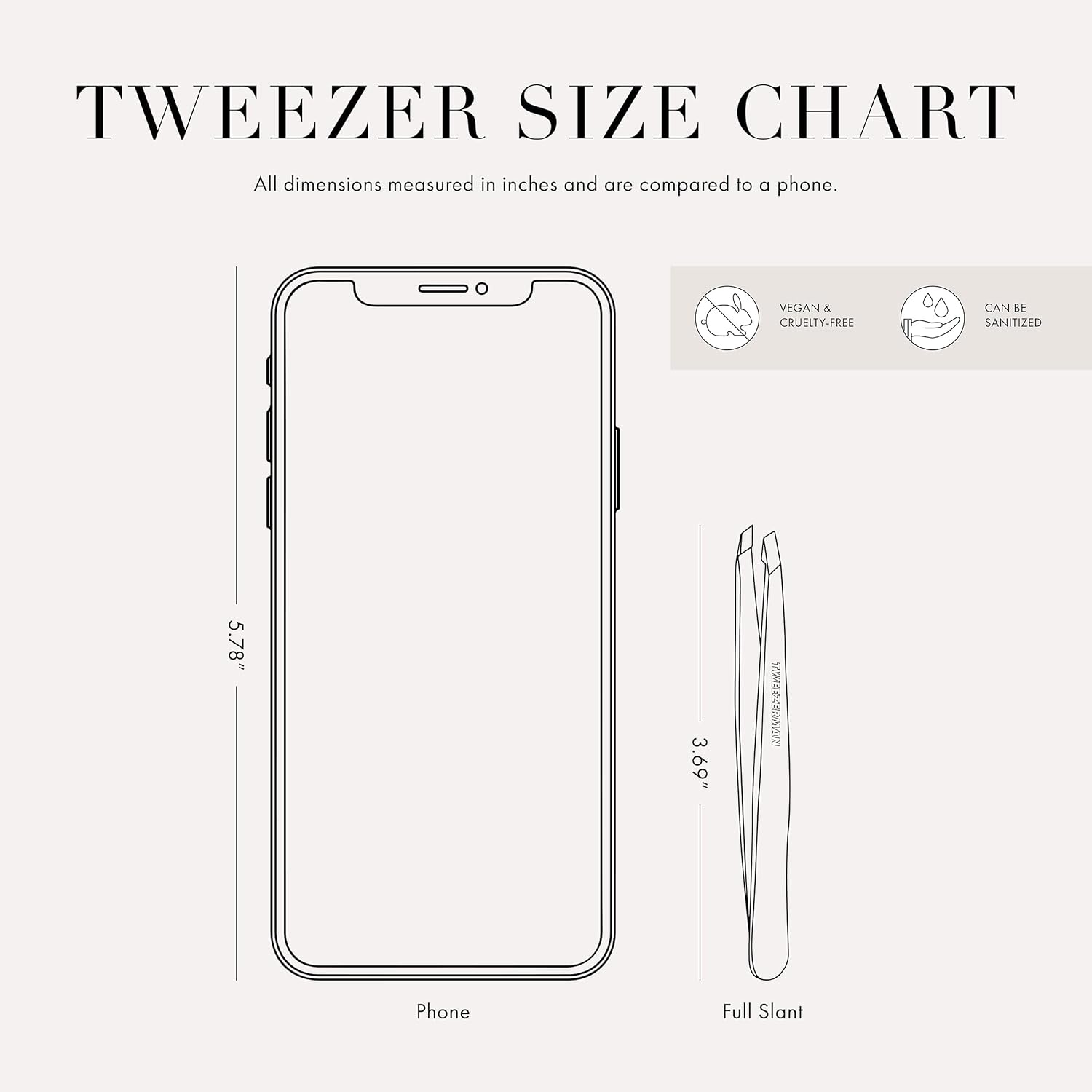 Tweezerman Point Tweezer | Multiple Colors Available