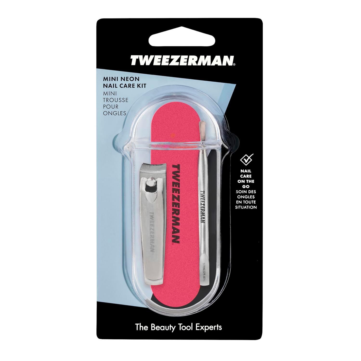 Tweezerman Mini Neon Nail Care Kit (4076-R)