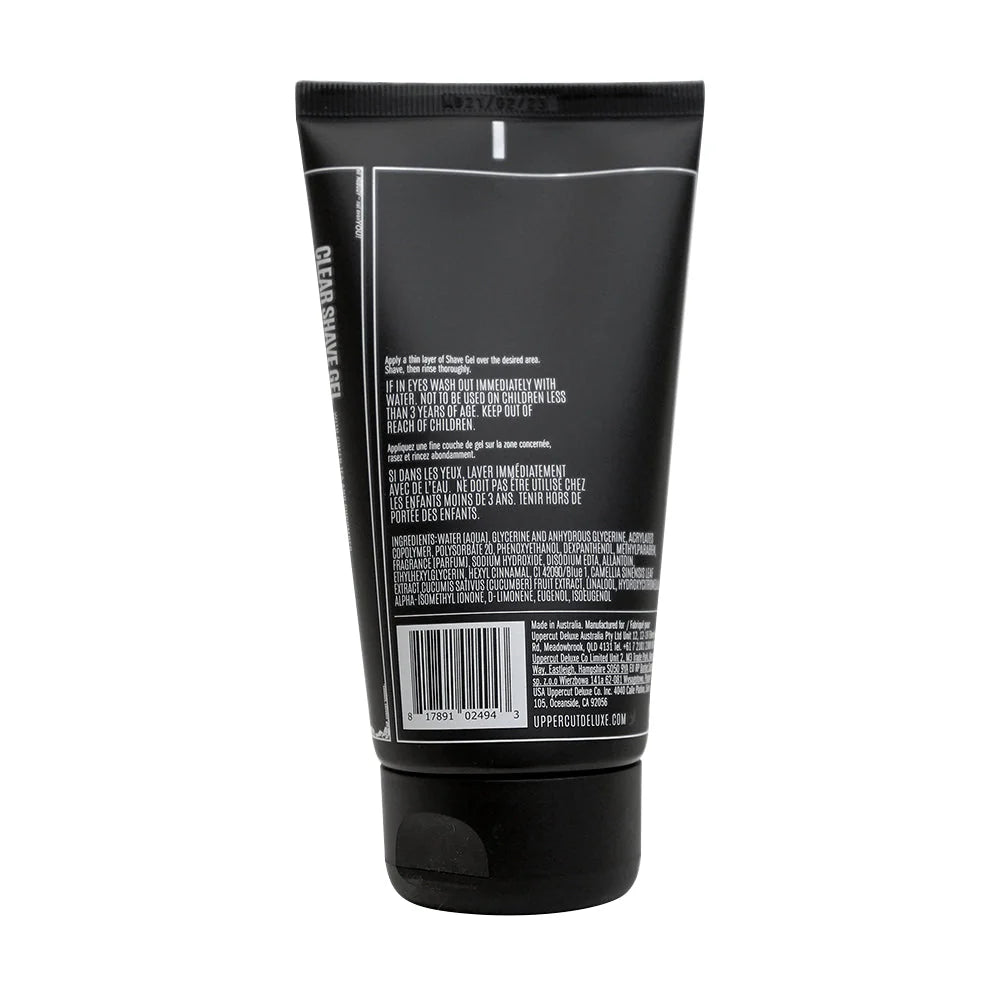 Uppercut Deluxe Clear Shave Gel 4.0oz
