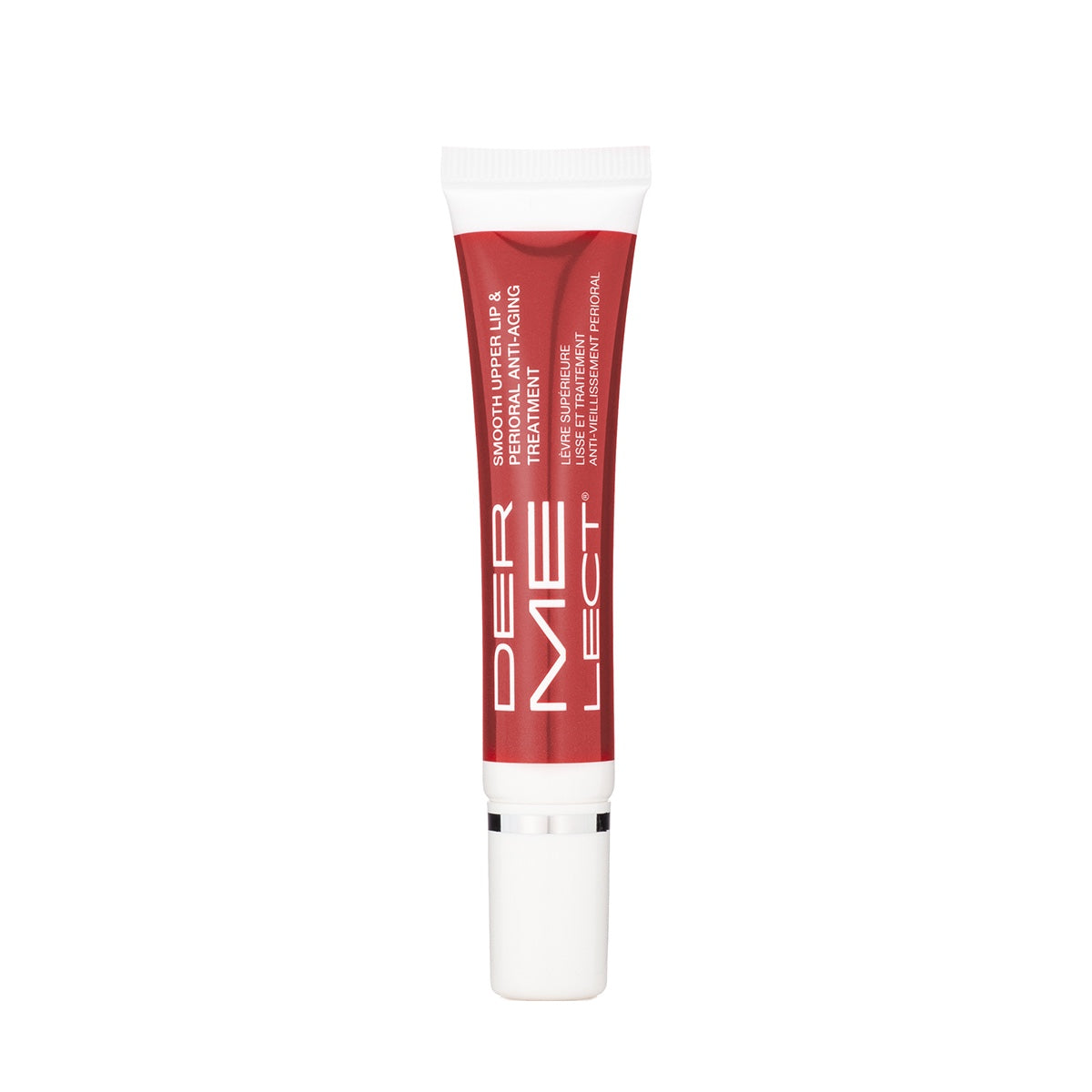 Dermelect smooth lip lines red treatment tube lip plumping smoothing serum reduces lip lines