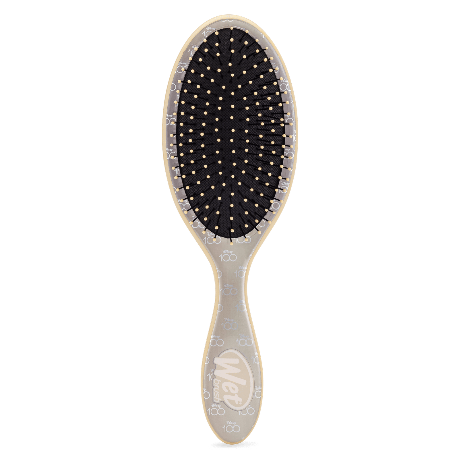 Disney 100 Wet Brush featuring flexible bristles for gentle detangling on all hair types