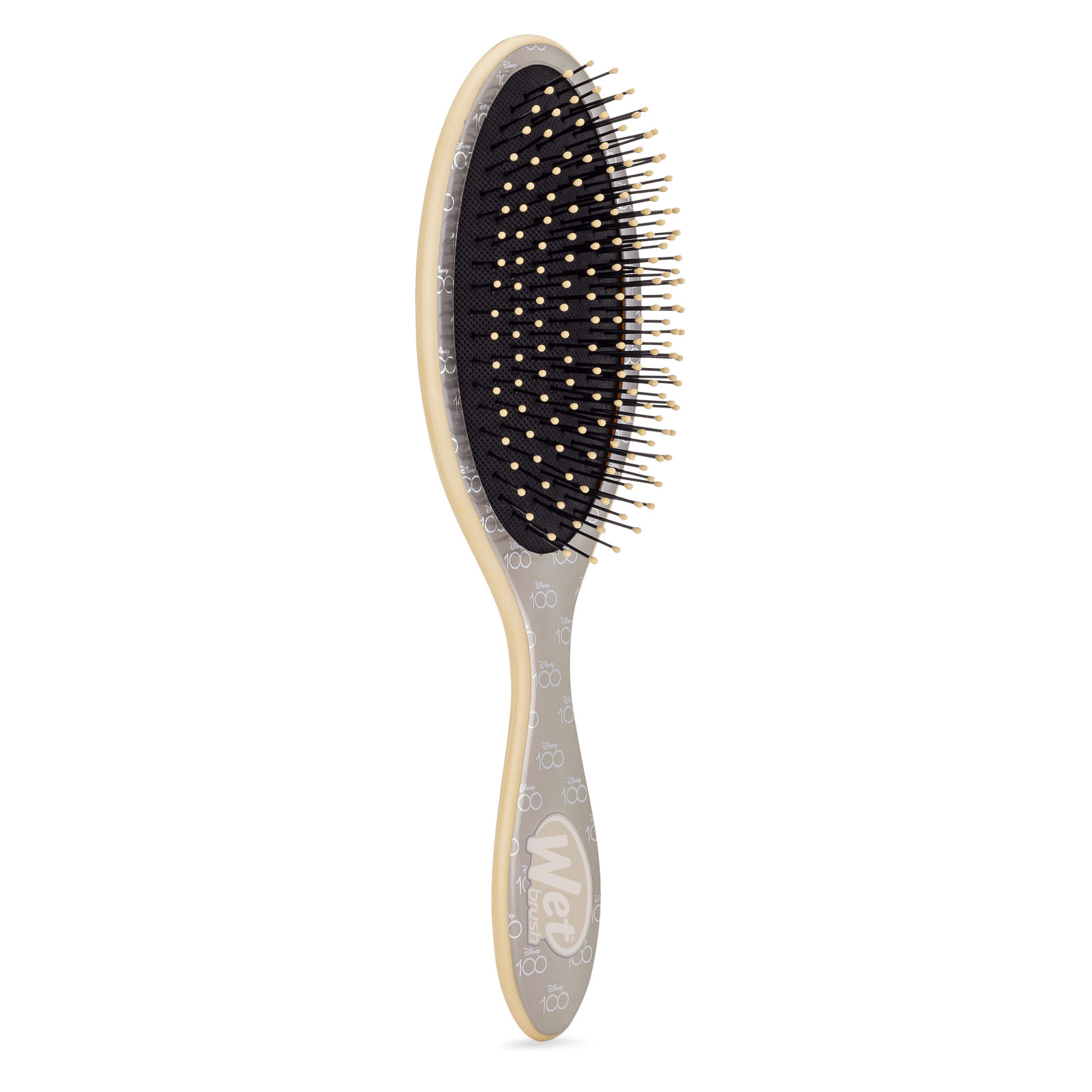 Disney 100 wet brush with soft bristles for gentle detangling on all hair types
