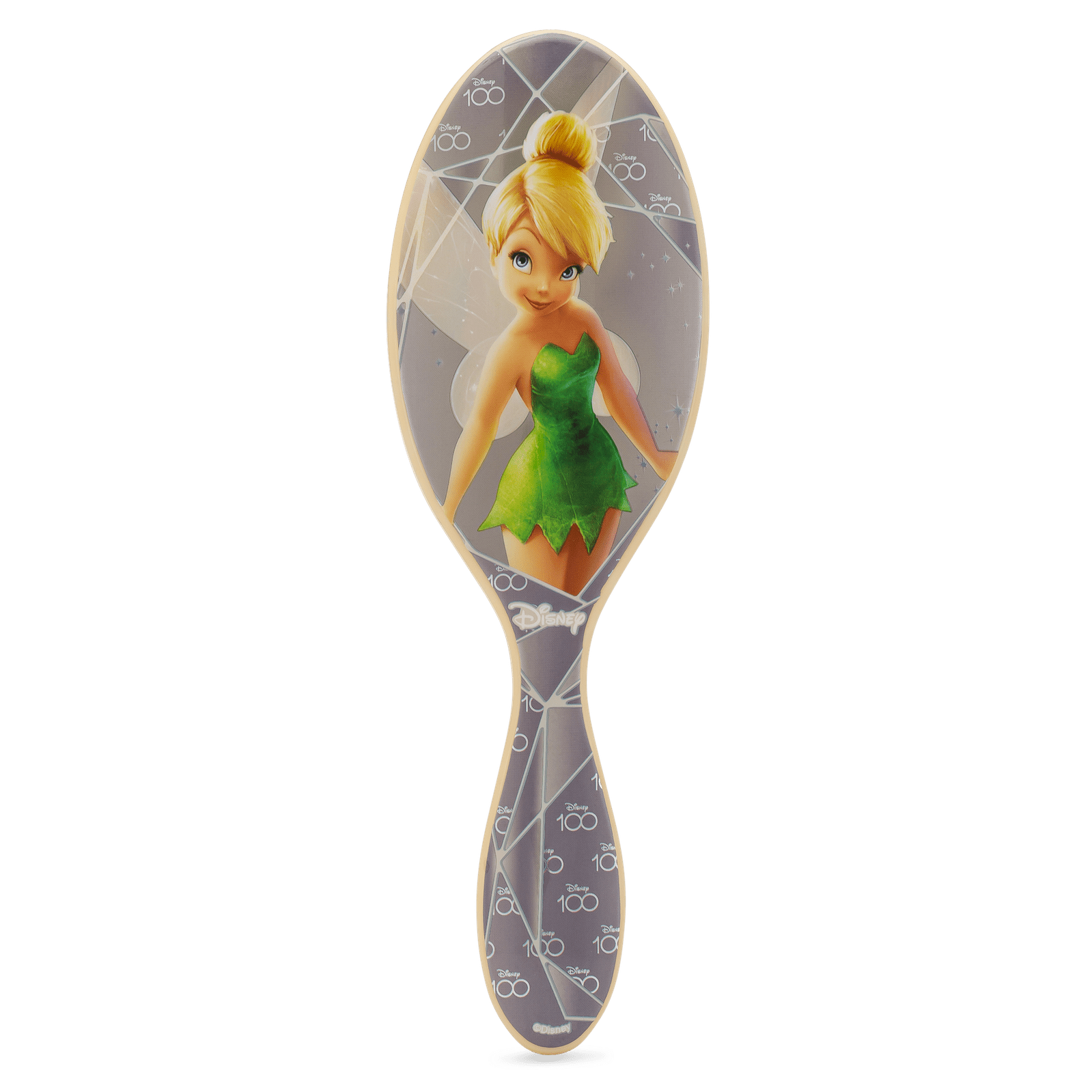 Disney 100 wet brush featuring Tinkerbell design for easy, snag-free detangling