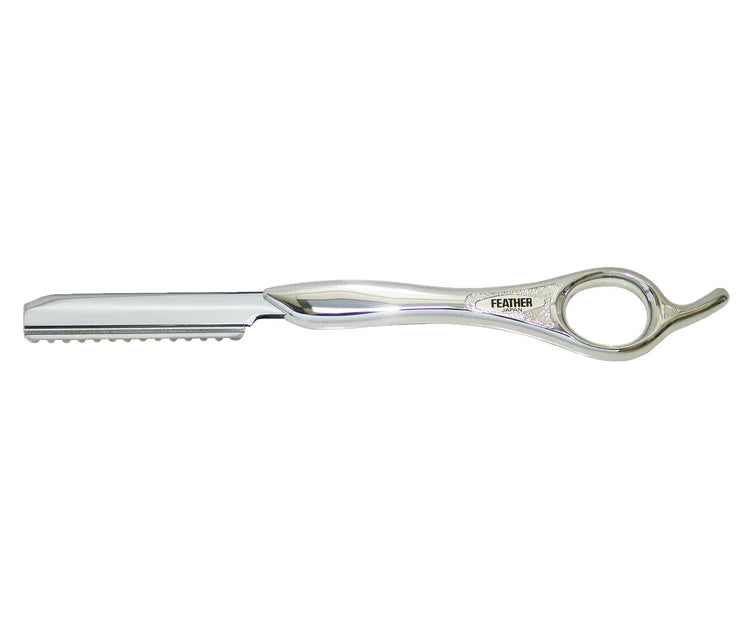 Feather Razor Blade with a sleek design for precise shaving and grooming