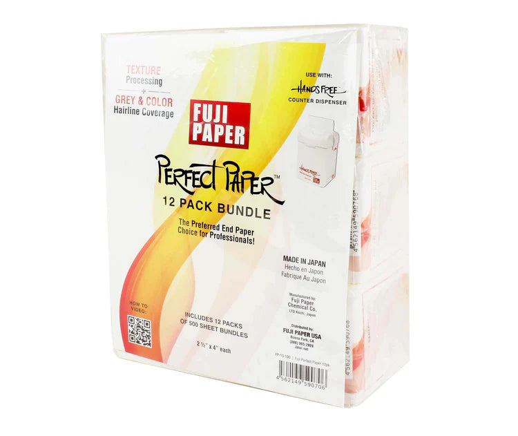Fuji Paper Perfect Paper 12 Pack Bundle featuring high-quality end papers for professional use