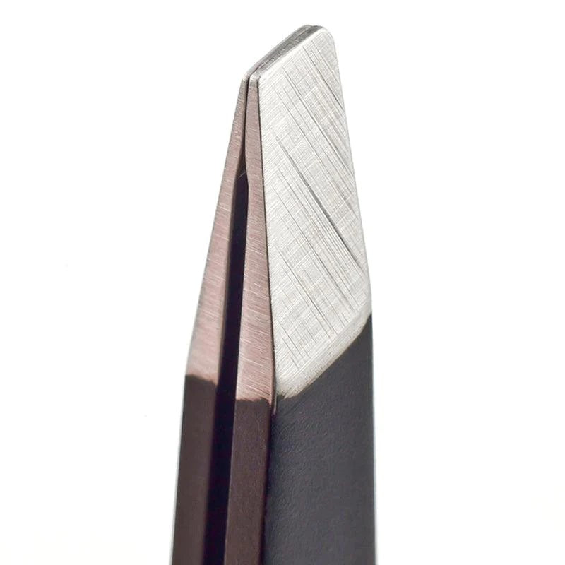 Seki Edge Green Bell tweezers Japan with precision tips for accurate hair removal and grooming