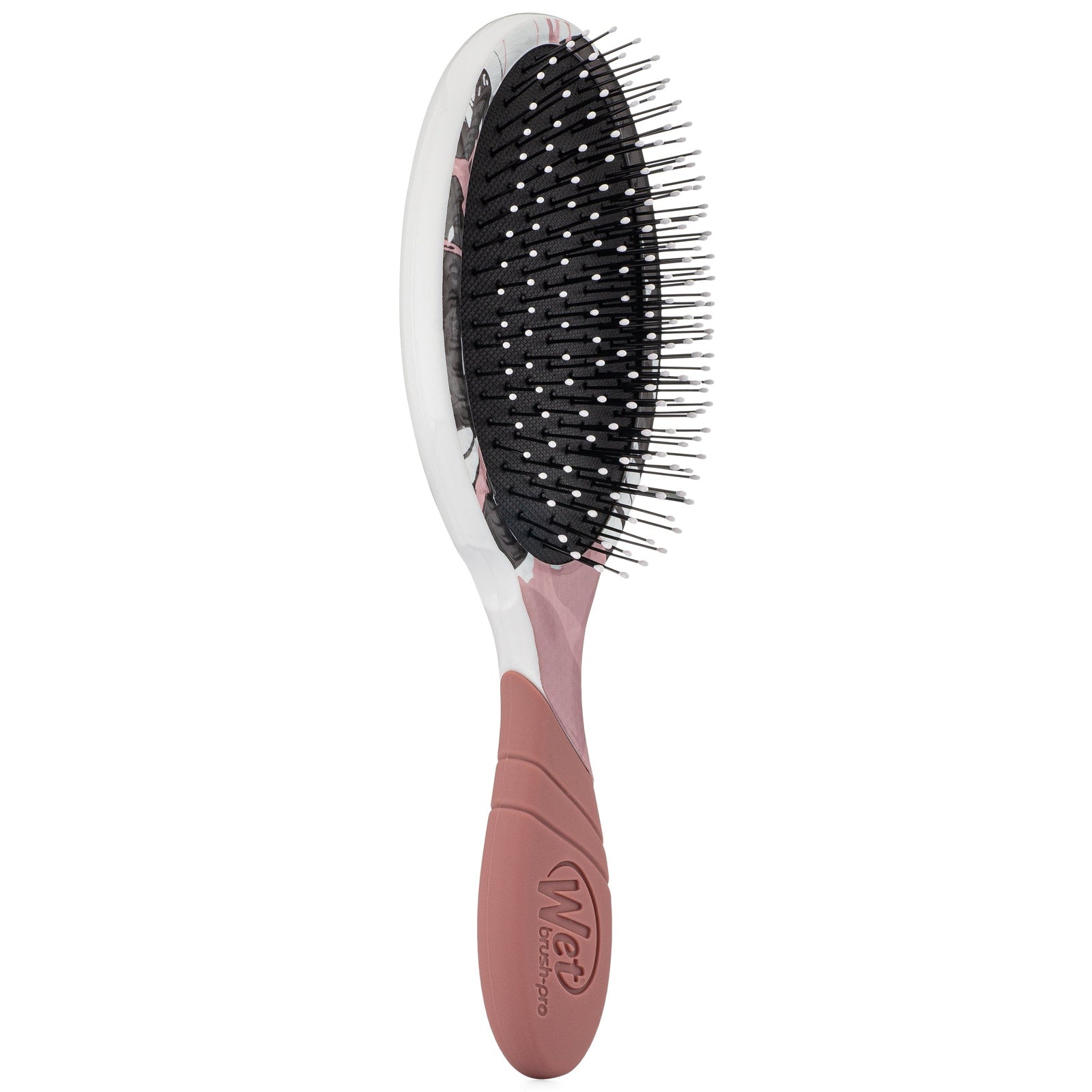 Wet Brush Inked Impressions tattoo style hair brush with flexible bristles and ergonomic handle