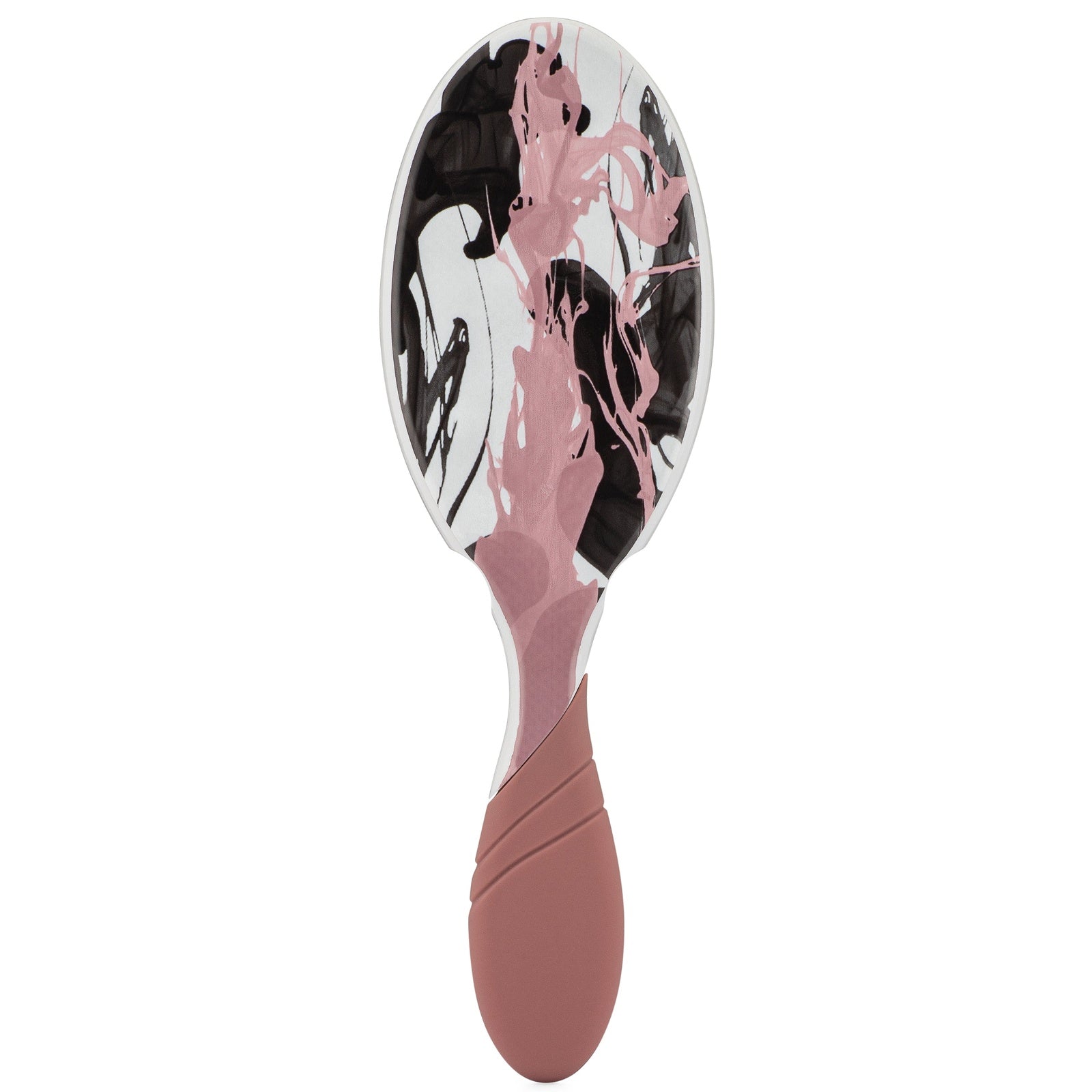 Wet Brush Inked Impressions tattoo style hair brush with pink and black artistic design and ergonomic handle