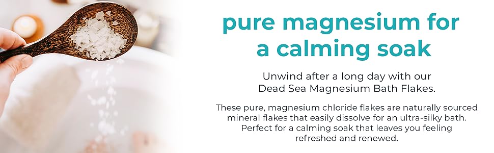 Natural Elephant Dead Sea Salt natural magnesium bath soak with pure magnesium flakes for calming soak