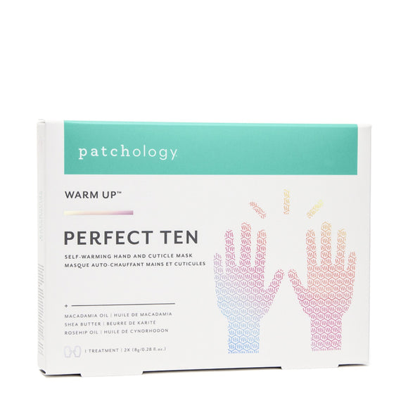 Patchology Warm Up Perfect Ten Self-Warming Hand And Cuticle Mask (1 Treatment)
