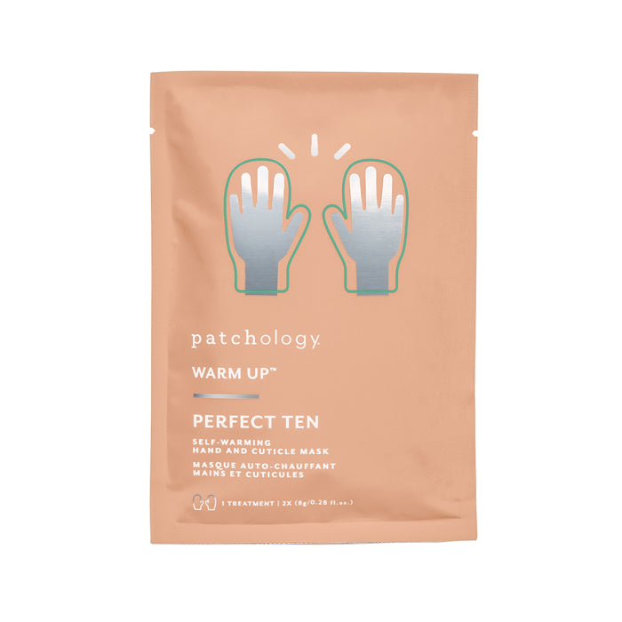 Patchology Warm Up Perfect Ten Self-Warming Hand And Cuticle Mask (1 Treatment)