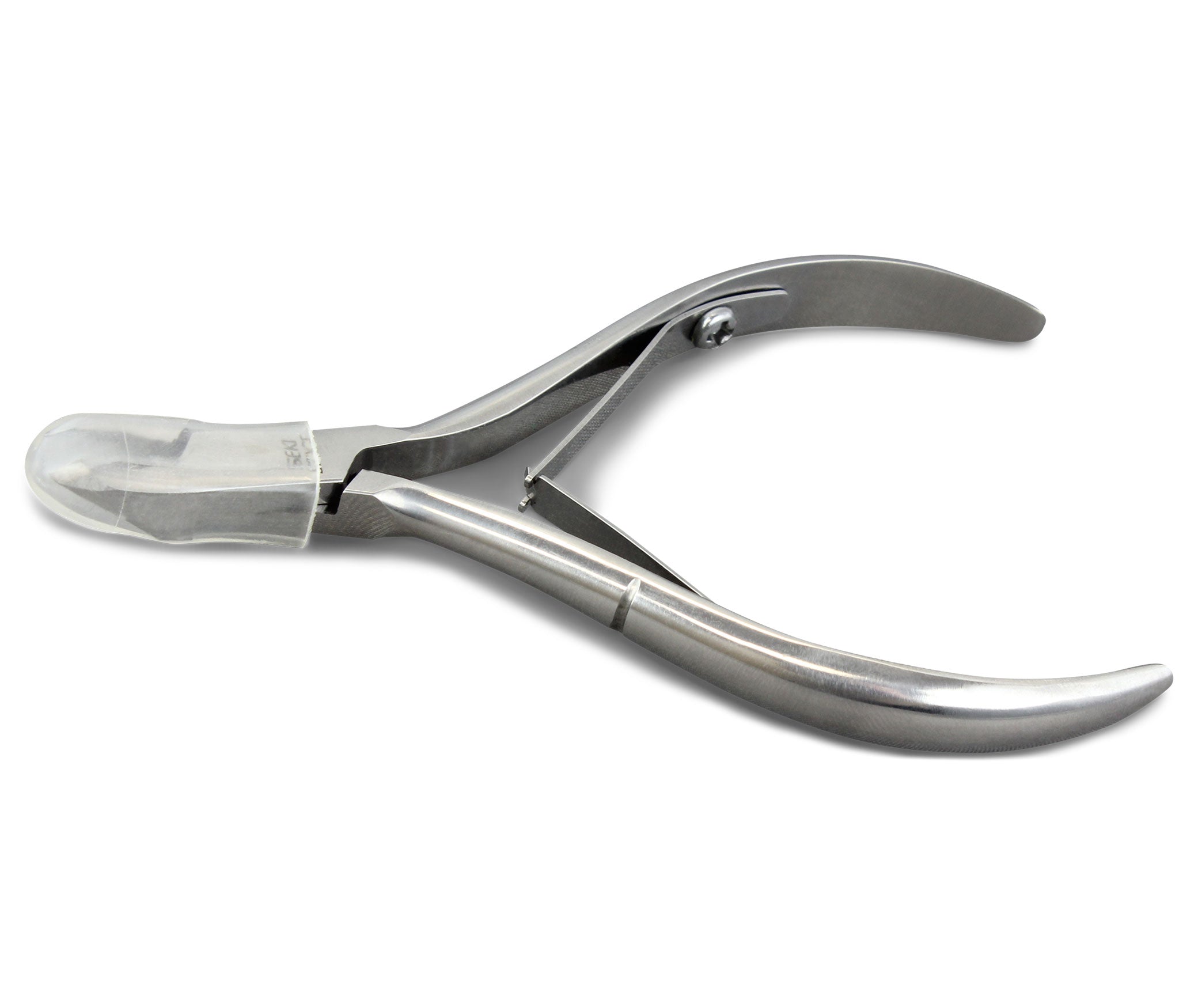 Seki Edge cuticle nipper in stainless steel with ergonomic design for precise nail care