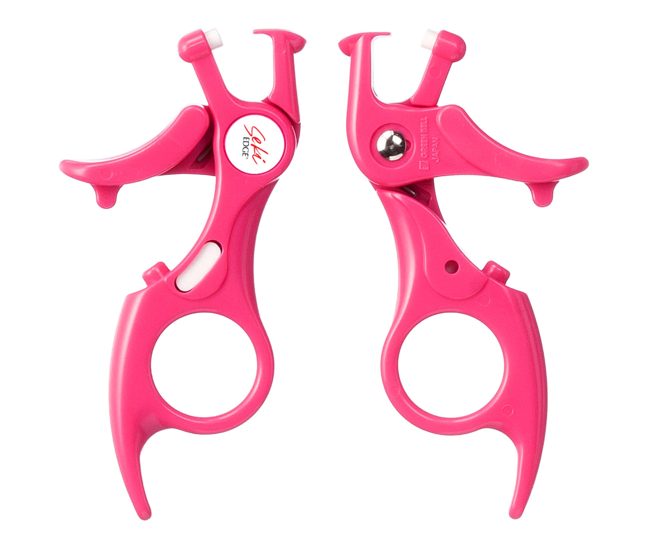 Seki Edge Spot Curler in pink for effortless curling of eyelashes and finer hair details