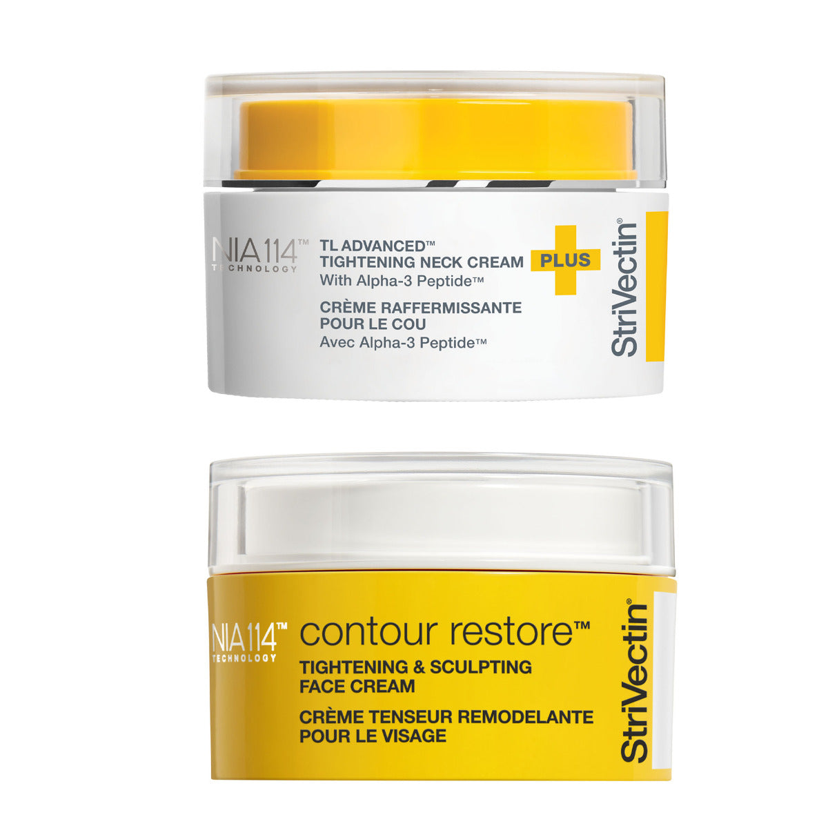 StriVectin TL Advanced Tightening Neck Cream with Alpha-3 Peptide and Contour Restore Face Cream