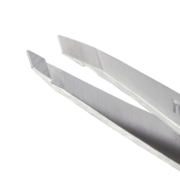 Tweezerman Slant Tip Tweezers with precision tips for effective hair removal and grooming