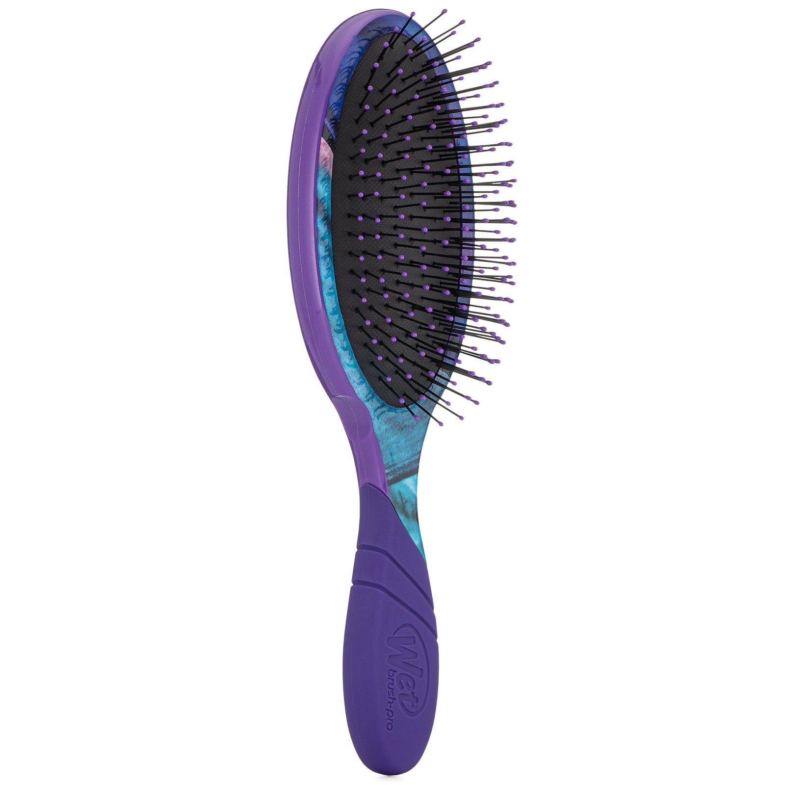 Wet Brush Detangler in Purple, the best brush for wet hair, designed for easy and gentle detangling