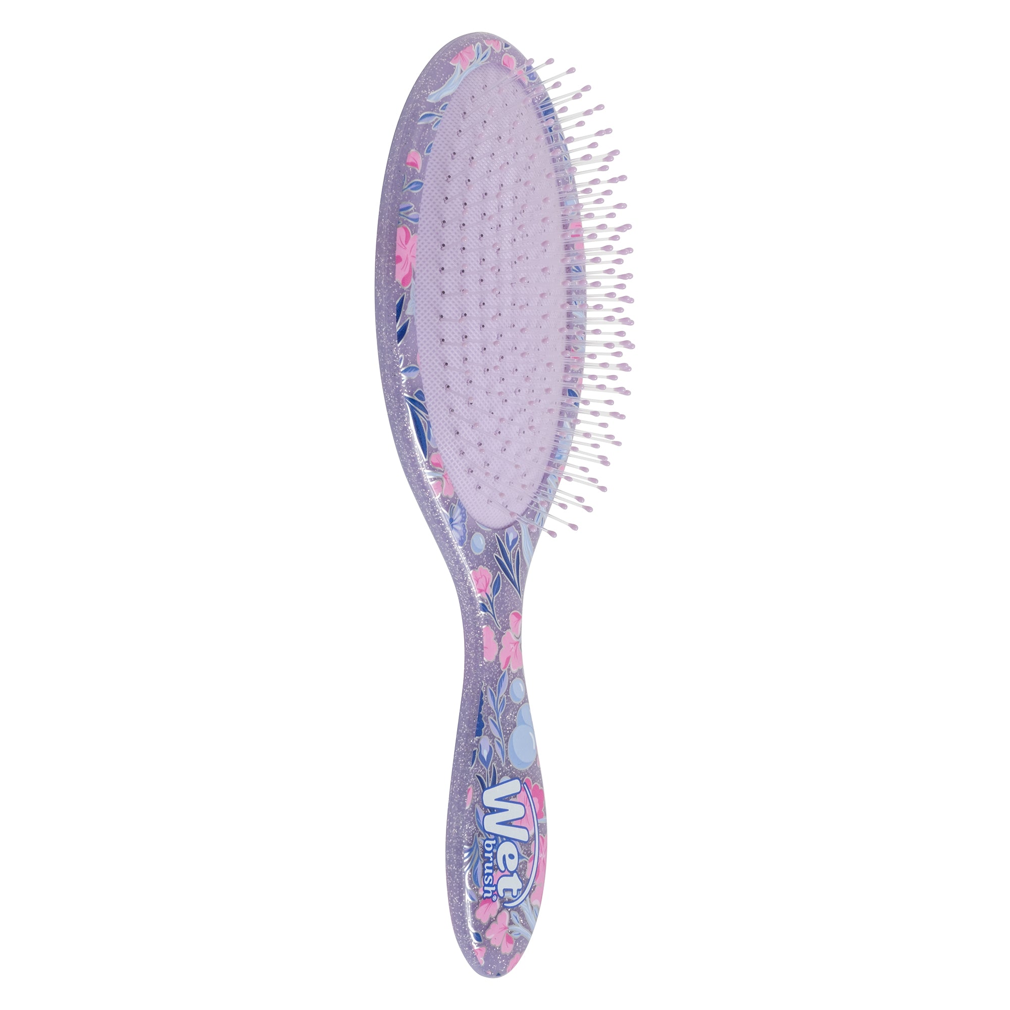 Wet Brush detangle and style kit featuring a floral design brush perfect for gentle hair detangling