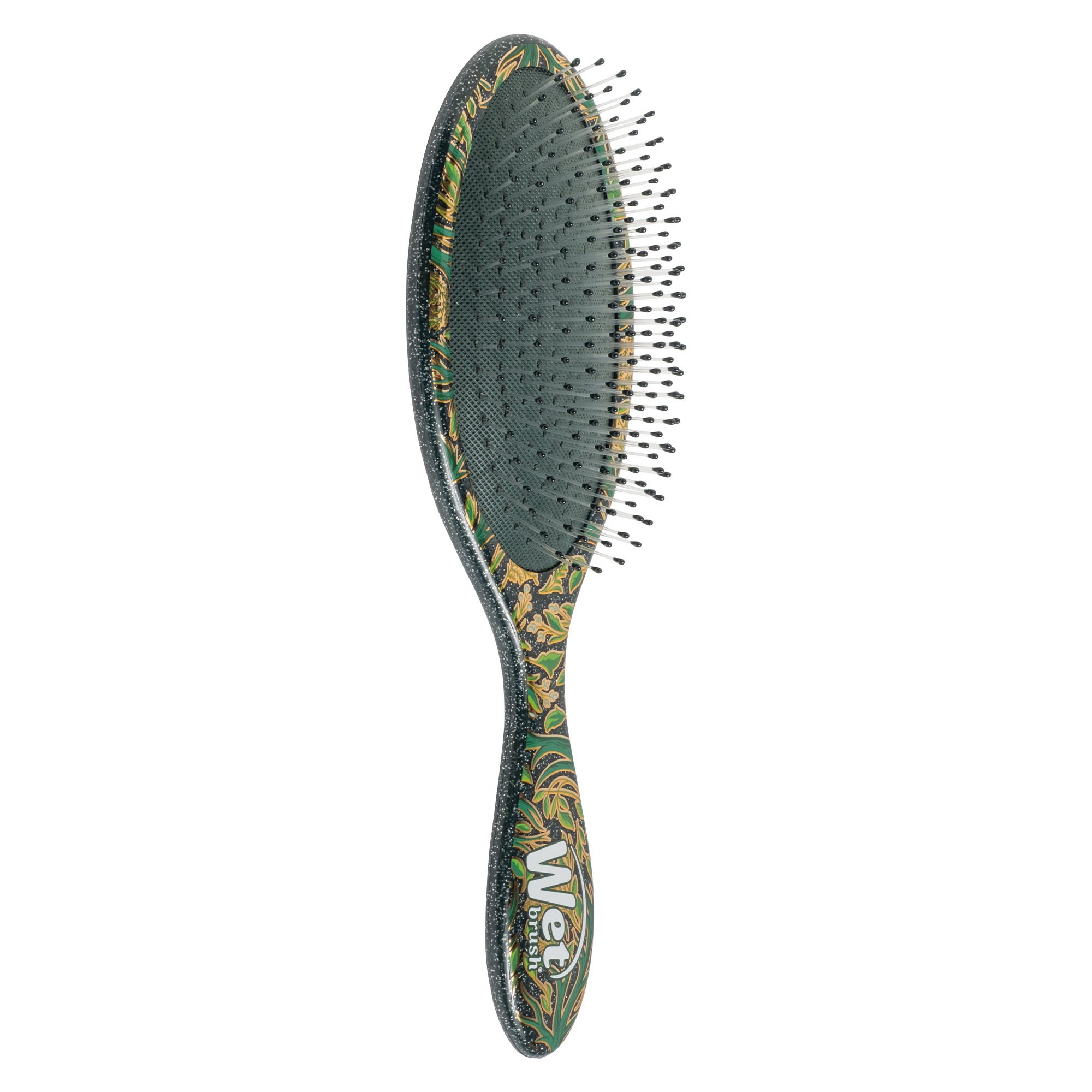 Wet Brush detangle and style kit featuring a colorful detangling brush with an ergonomic handle