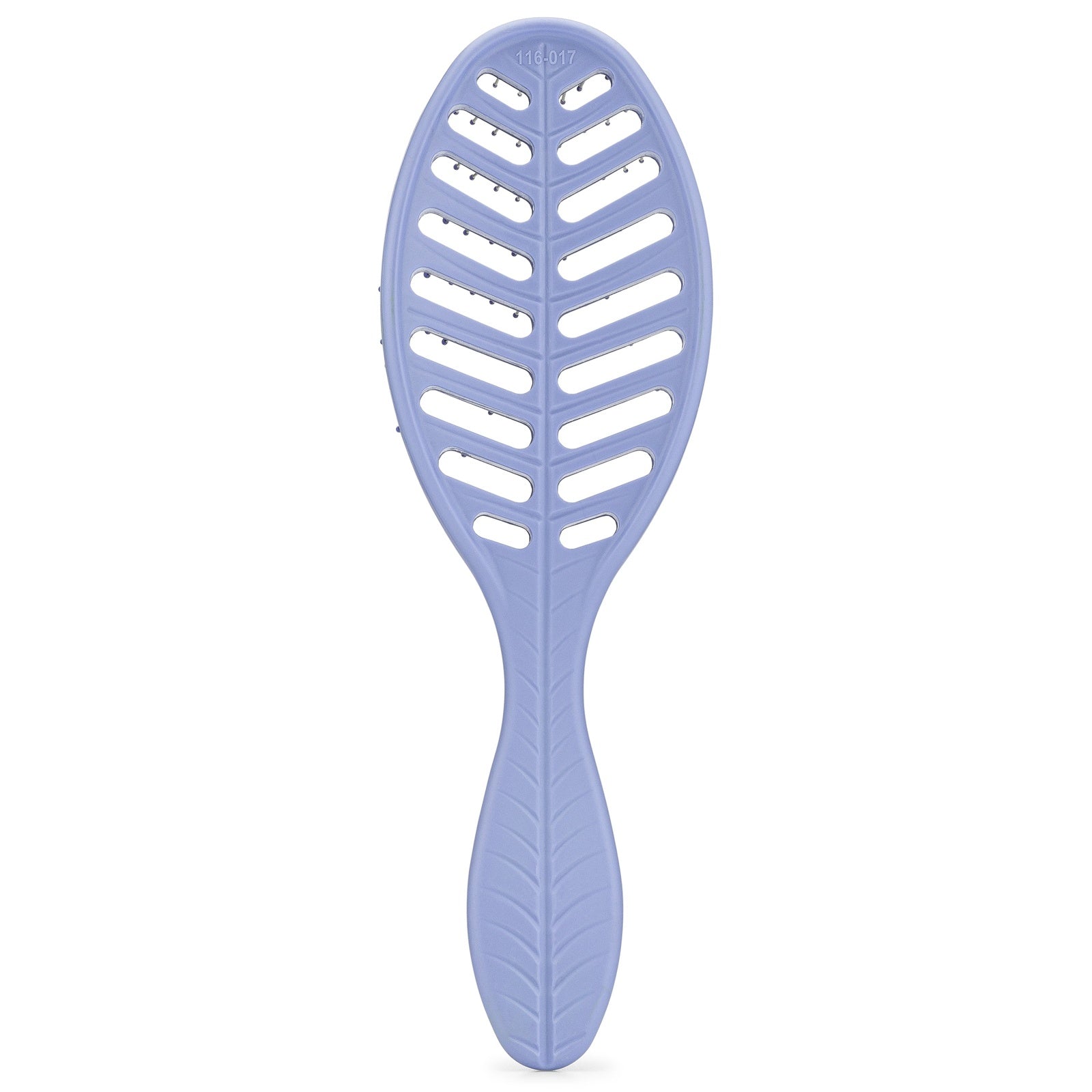 Wet Brush eco-friendly detangler in light purple with vented design and ergonomic handle
