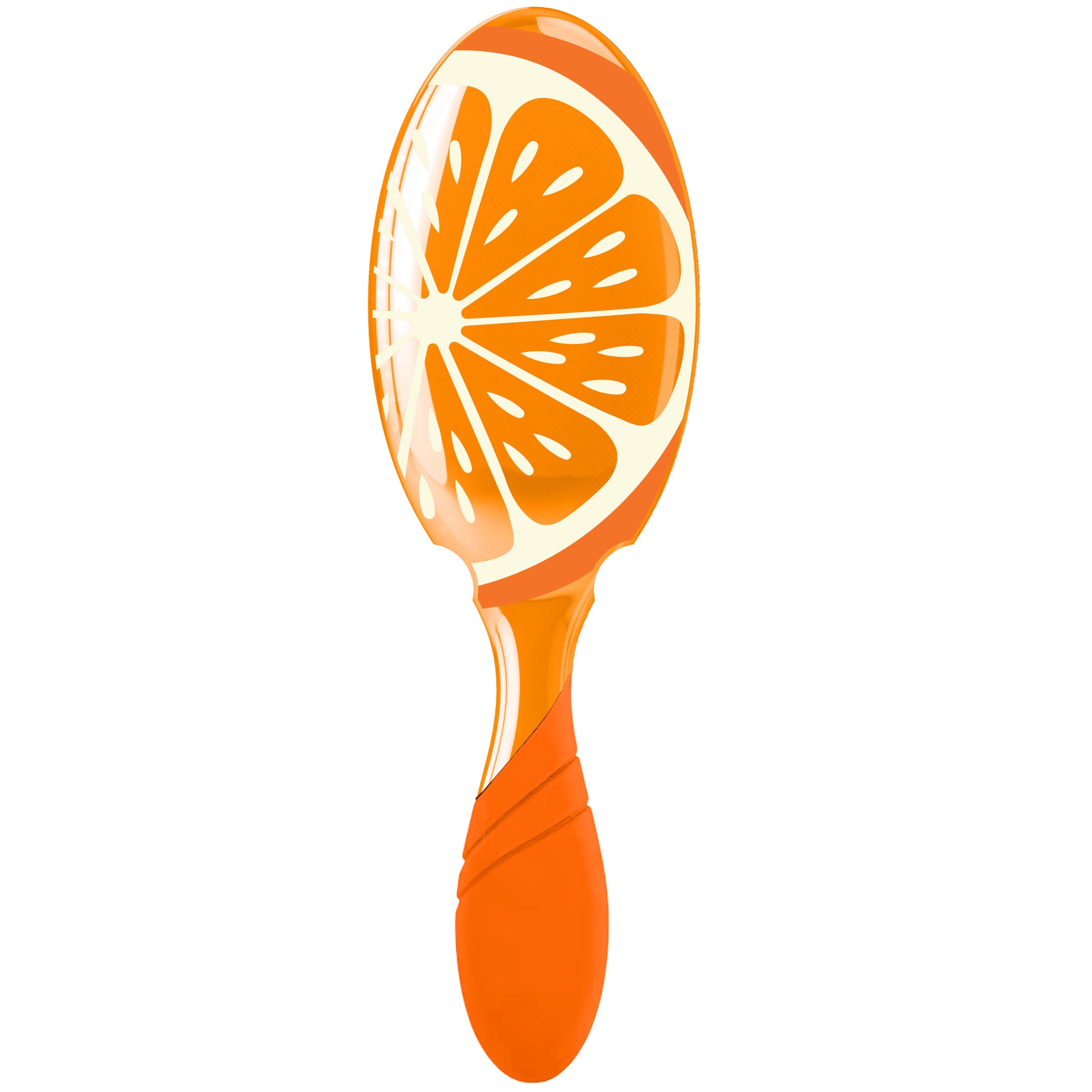 Wet Brush tutti frutti hair brush for kids with orange slice design and easy grip handle