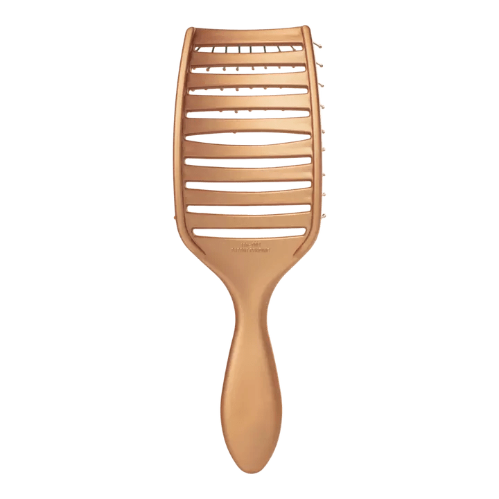 Wet Brush quick dry hair brush with vented design and flexible bristles in bronze color