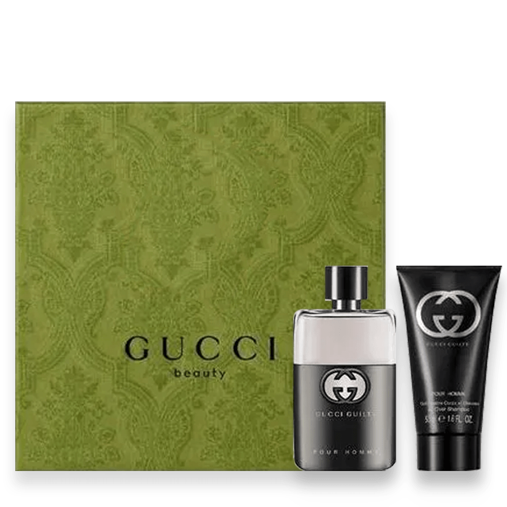 Gucci Guilty Pour Homme Fragrance Gift Set 1.6oz Face and Body