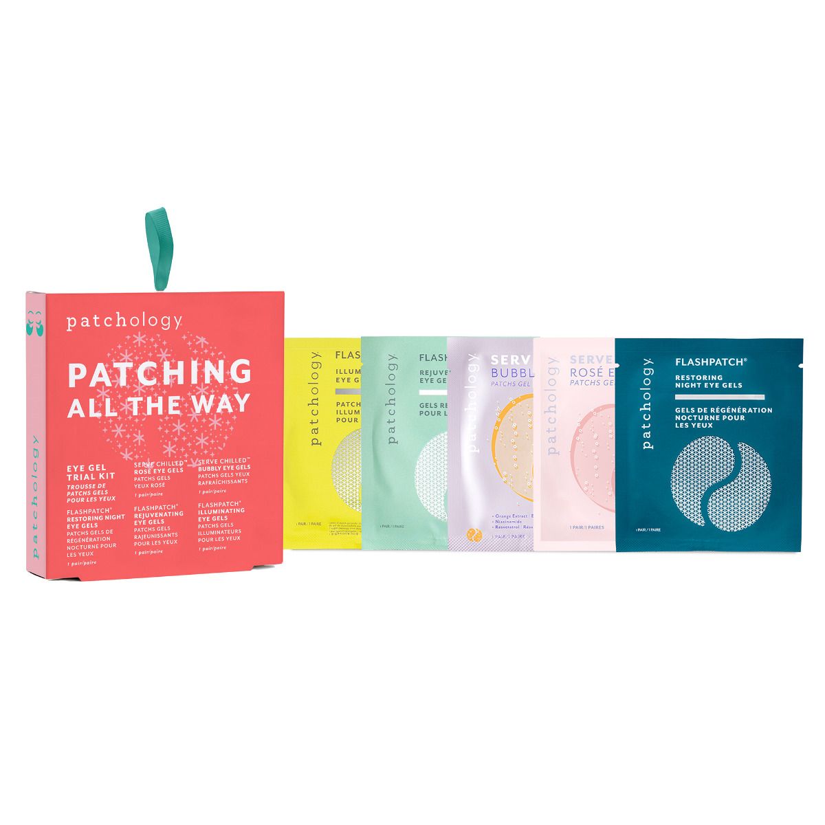 Patchology Patching All The Way Eye Gel Trial Kit Face and Body Shoppe