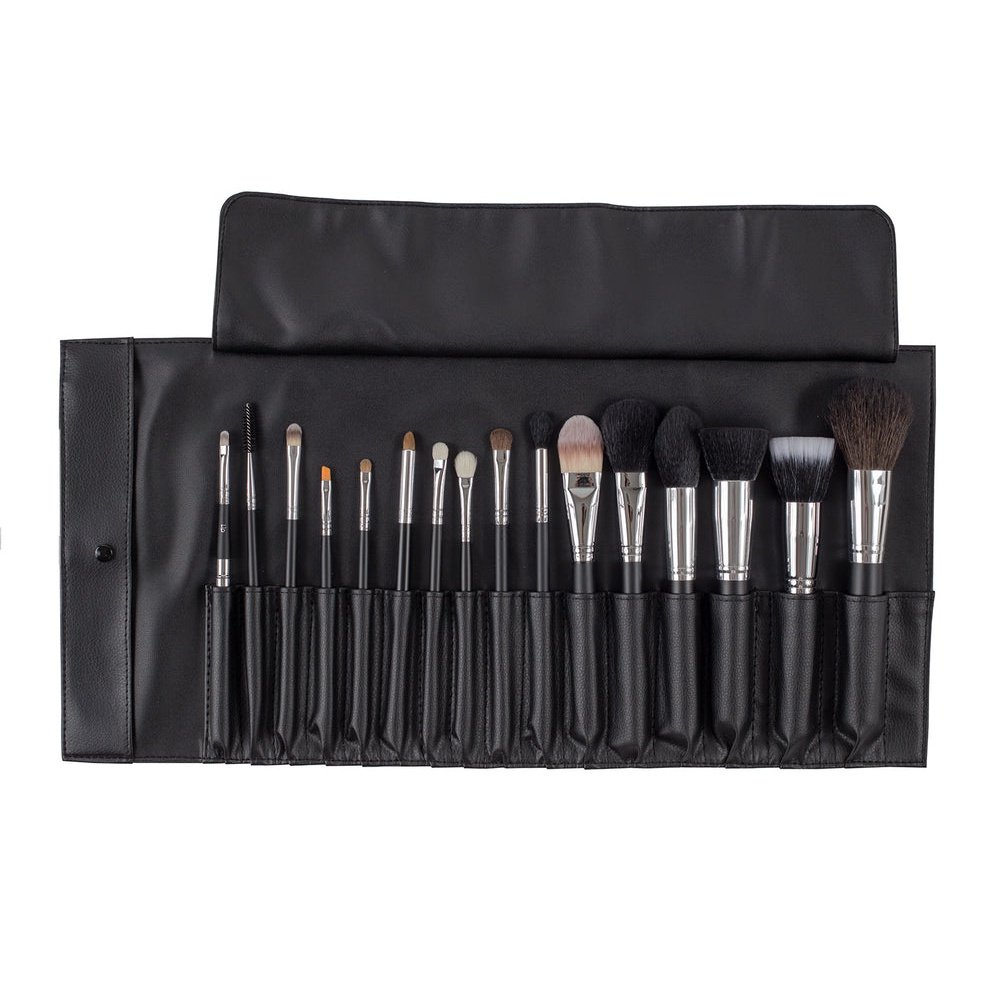 Bodyography 15 pc. Brush Roll Set (Filled)