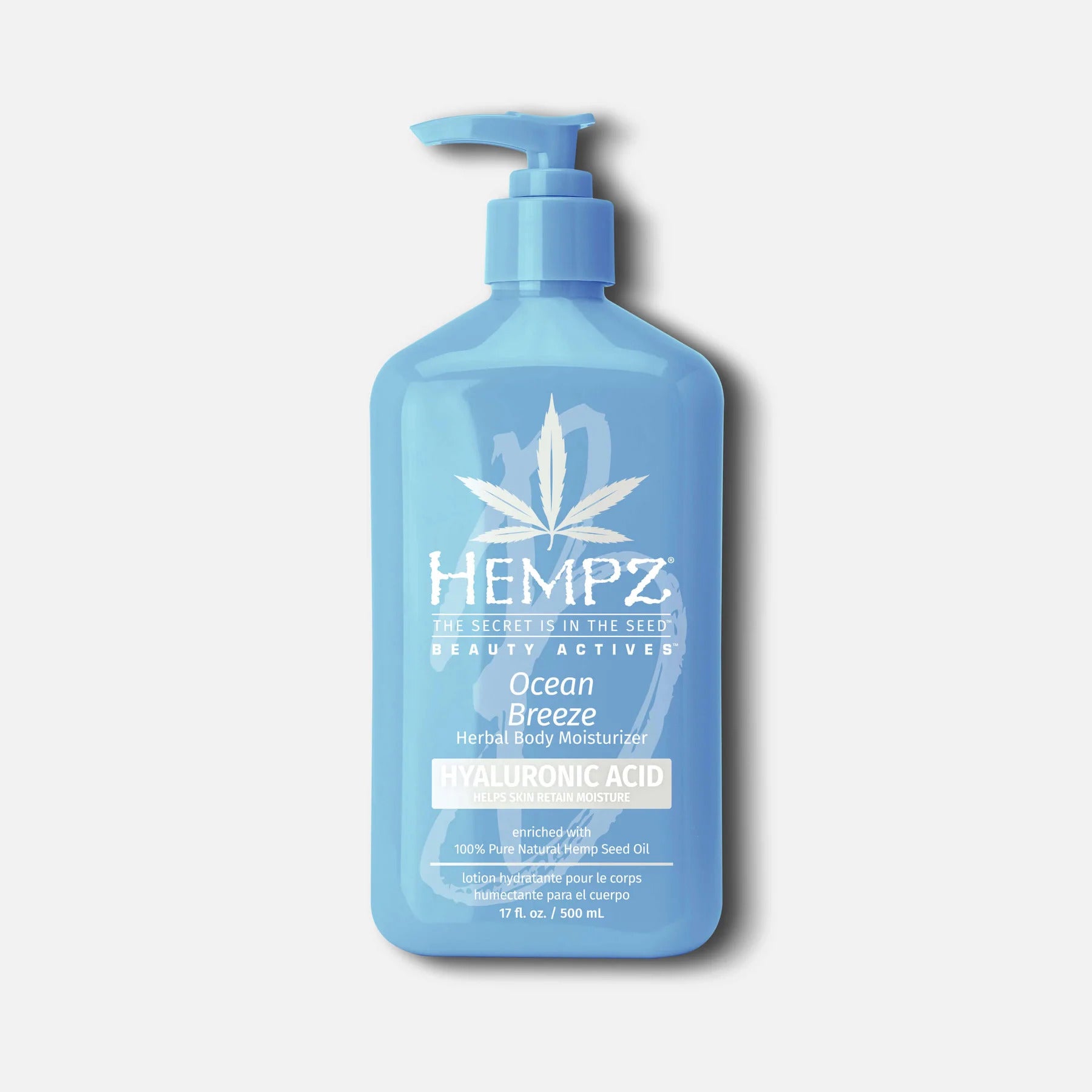 Hempz Body Moisturizer - Herbal Hydration for Nourishing Skin - 17oz