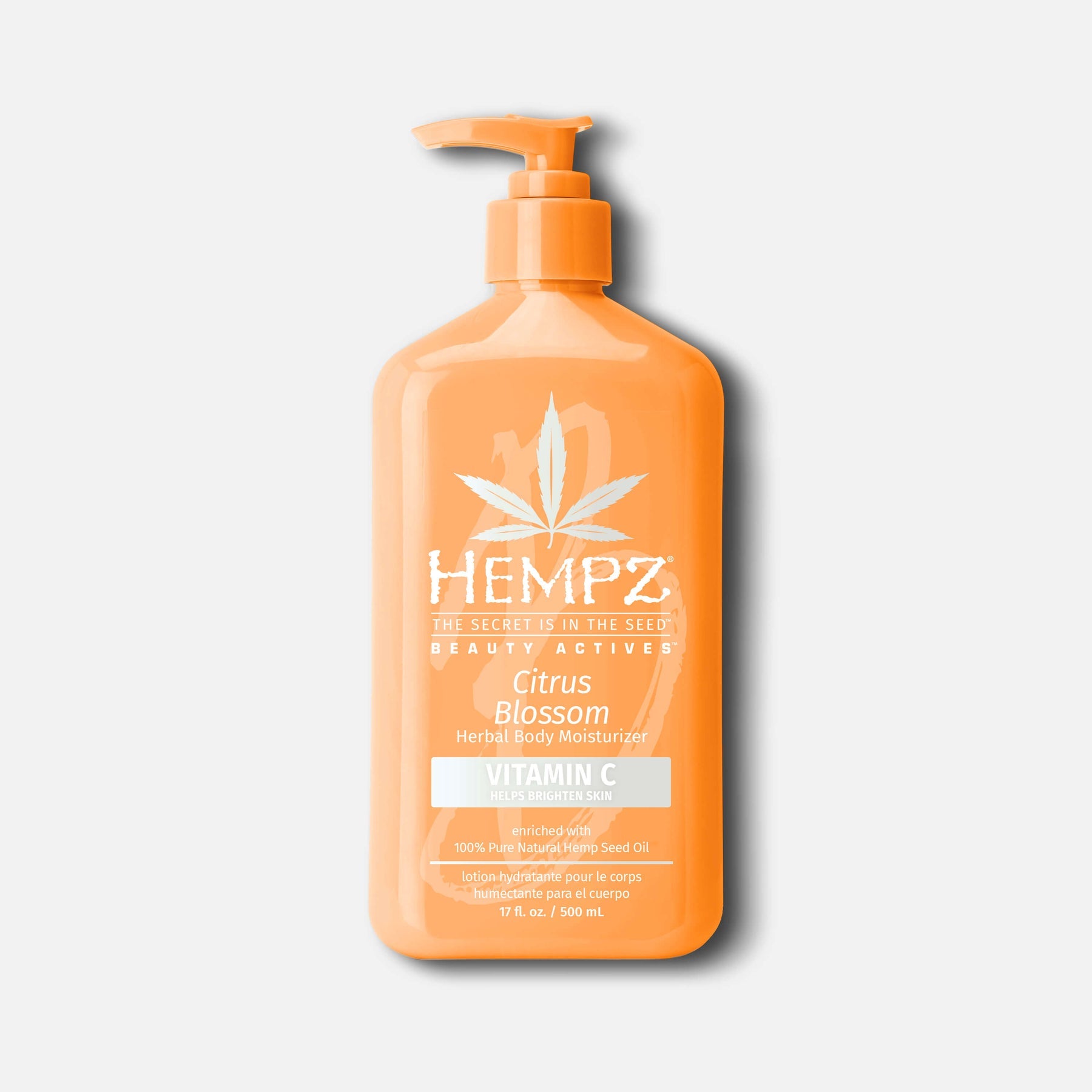 Hempz Body Moisturizer - Herbal Hydration for Nourishing Skin - 17oz