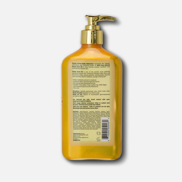 Hempz Body Moisturizer - Herbal Hydration for Nourishing Skin - 17oz