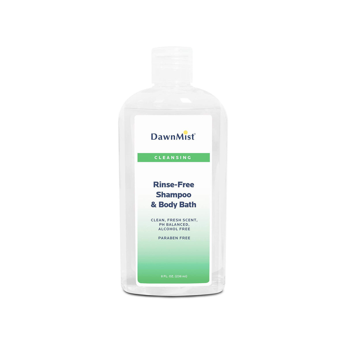 Dawn Mist RinseFree Shampoo and Body Bath 8 oz Face and Body Shoppe