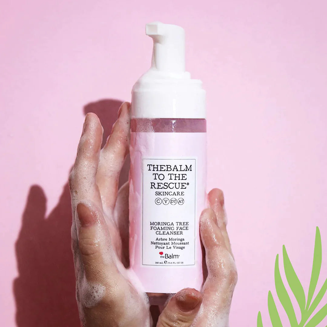 TheBalm To The Rescue Moringa Tree Foaming Face Cleanser 5.4oz