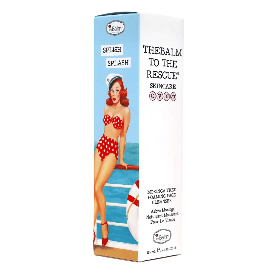 TheBalm To The Rescue Moringa Tree Foaming Face Cleanser 5.4oz