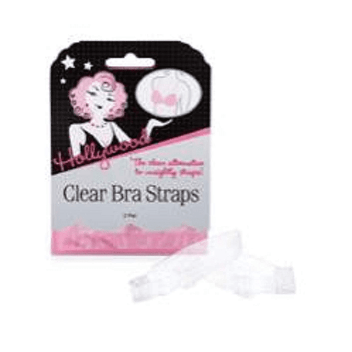 Hollywood Fashion Clear Bra Straps (2 pair pack) – Face and Body Shoppe