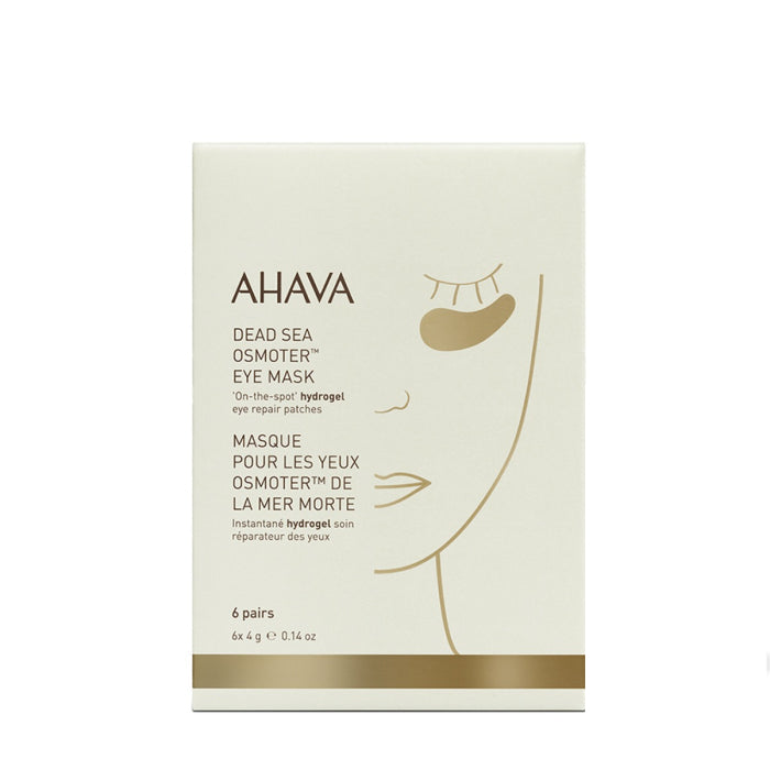 Ahava Dead Sea Osmoter Eye Mask (6 Pairs)