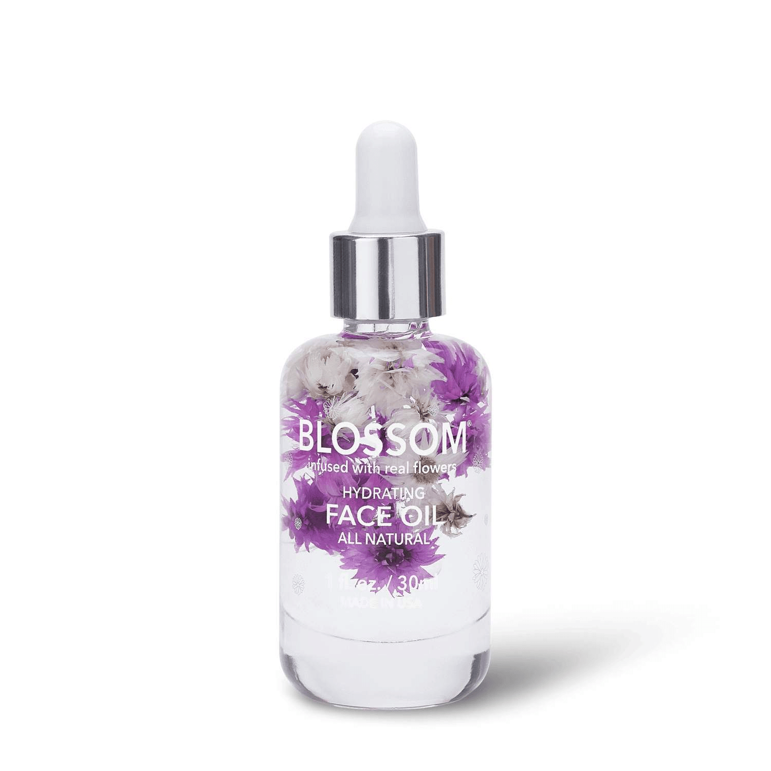 Blossom All Natural & Hydrating Face Serum 1 fl oz-Blossom-Blossom_ Face Oil's,Brand_Blossom,Collection_Skincare,Skincare_Serums