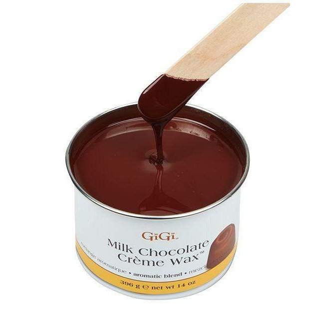 Gigi Milk Chocolate Crème Wax 14 oz-Gigi-BB_Hair Removal,Brand_Gigi,Collection_Skincare,GiGi_ Soft Wax's
