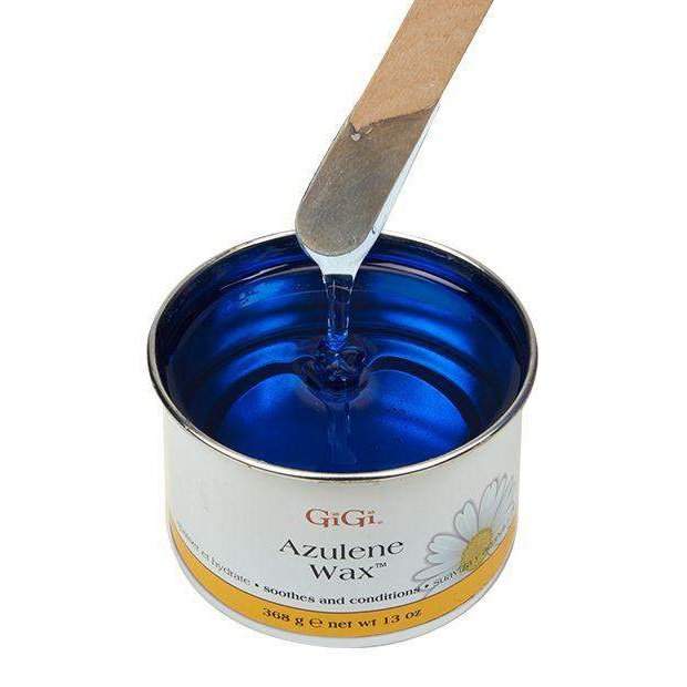 Gigi Azulene Wax 13 oz-Gigi-BB_Hair Removal,Brand_Gigi,Collection_Skincare,GiGi_ Soft Wax's