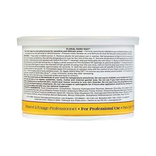 Gigi Floral Hard Wax 14 oz-Gigi-BB_Hair Removal,Brand_Gigi,Collection_Skincare,GiGi_ Hard Wax's