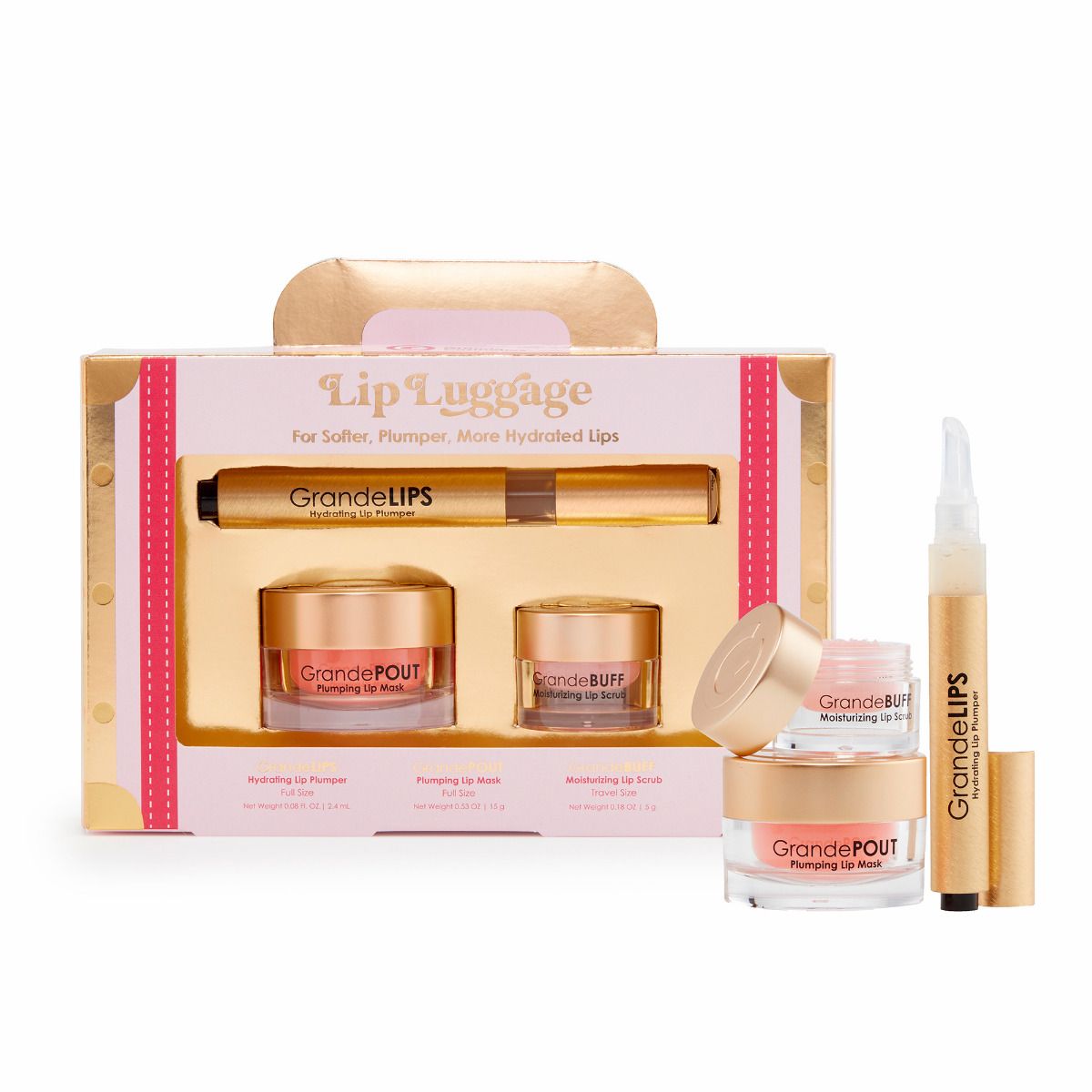 GrandeCosmetics Lip Luggage Kit